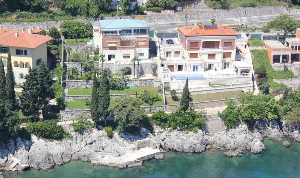 Opatija House In Opatija, Primorje Gorski Kotar County, Croatia For