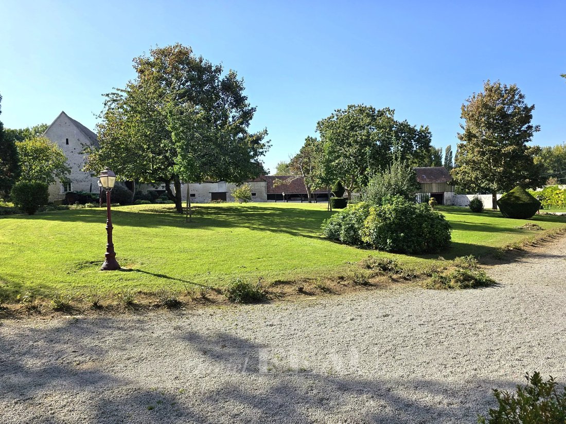 Falaise Norman Manor House And Outbuildings In Falaise, Normandy