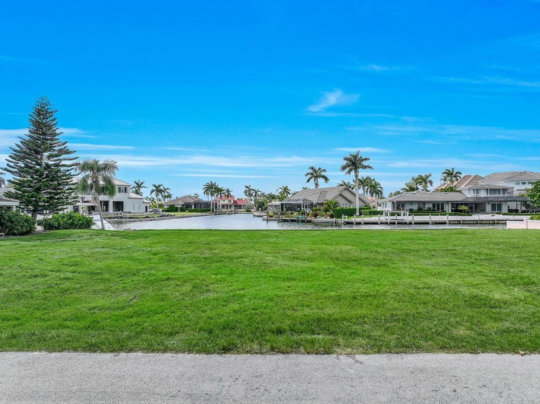 Coveted Riverfront Key Lot In Marco Island, Florida, United States For