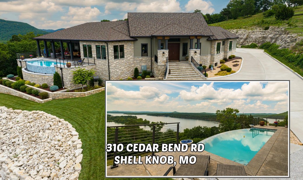 Stunning Lakefront Home With Sweeping In Shell Knob, Missouri, United