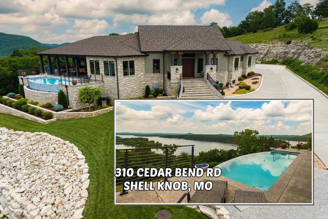 Stunning Lakefront Home With Sweeping In Shell Knob, Missouri, United