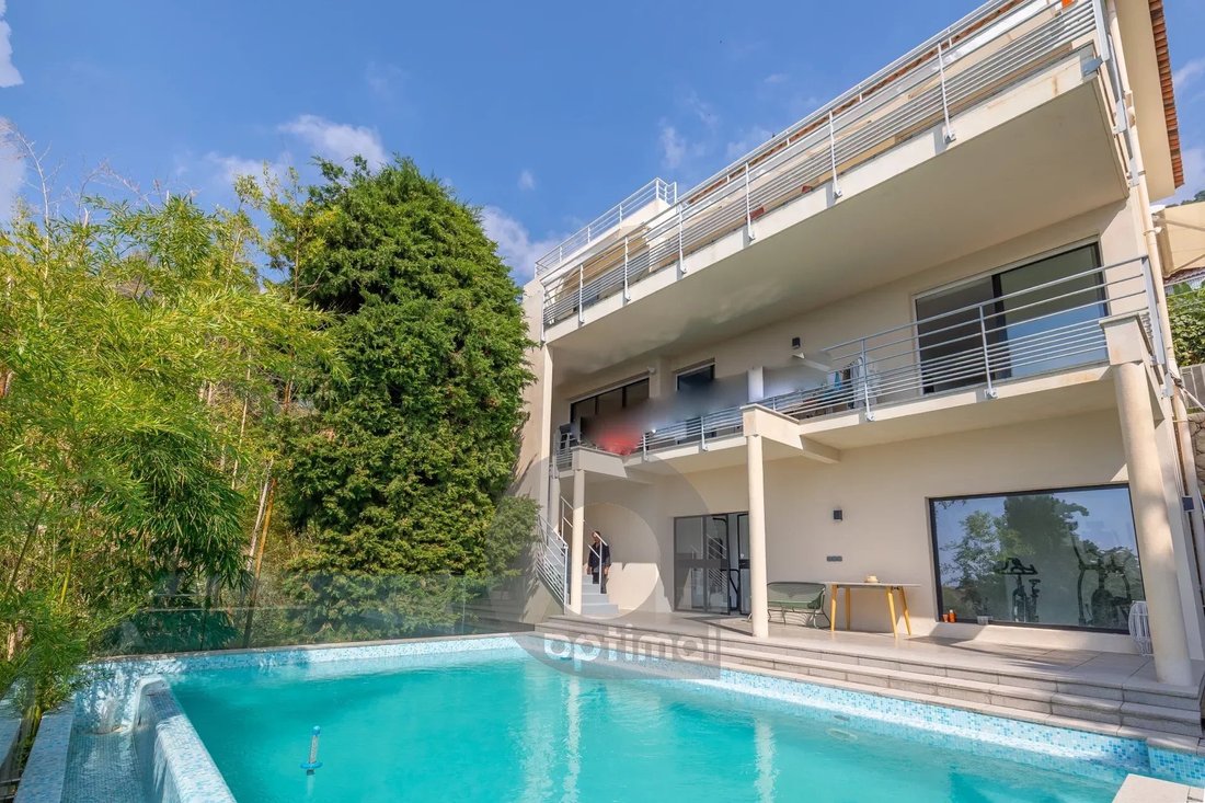 Modern Villa In Menton Garavan In Menton, Provence Alpes Côte D'azur