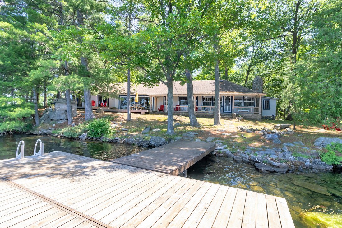 Private Island, Amazing Lake In Battersea, Ontario, Canada For Sale