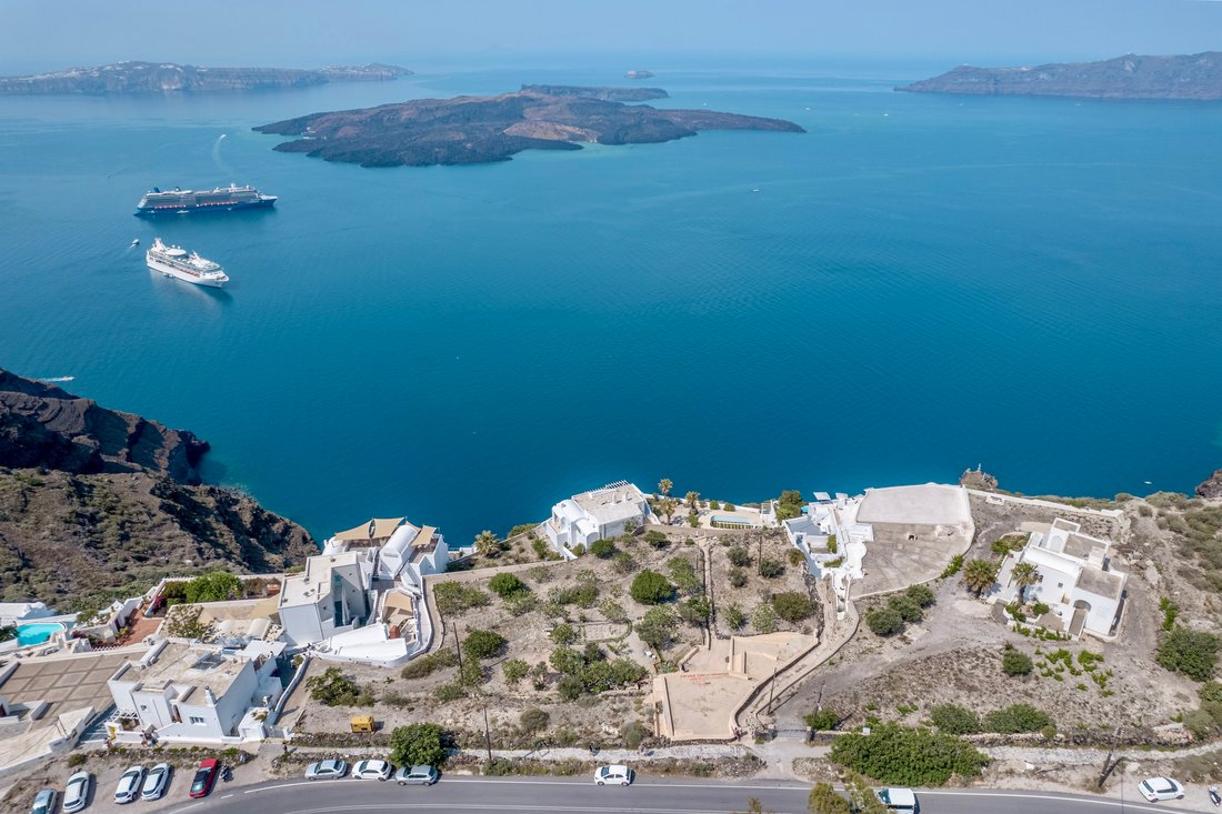 Land in Thira, Aegean, Greece 1 - 13568124