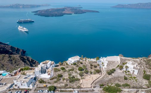 Terreno a Thira, Aegean, Grecia 1