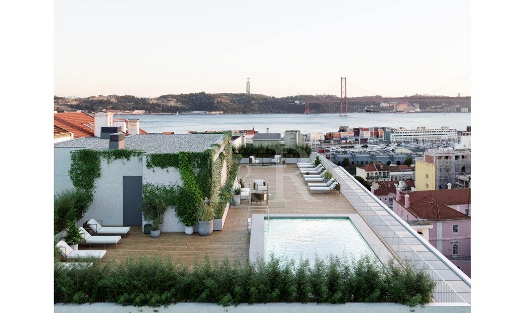 1 Bedroom Apartment With River View And Dans Lisbonne, Lisbonne