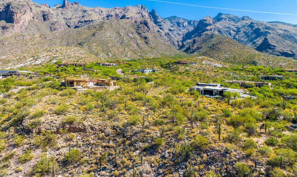 Easy Build Over Three Acre Lot In The Canyons In Tucson, Arizona