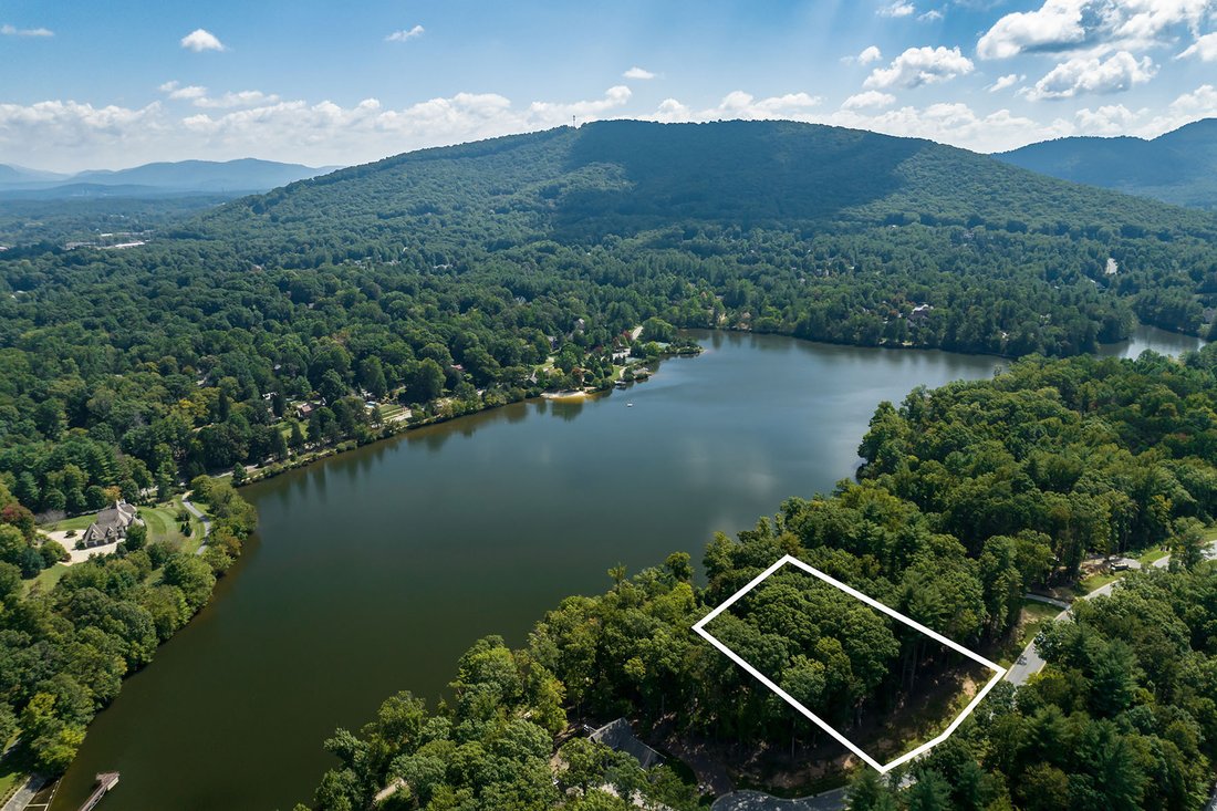 Biltmore Lake In Candler, North Carolina, Vereinigte Staaten Zu