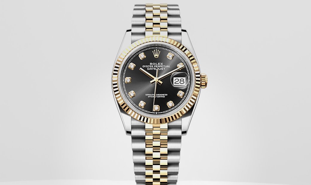 Datejust black 2025 diamond