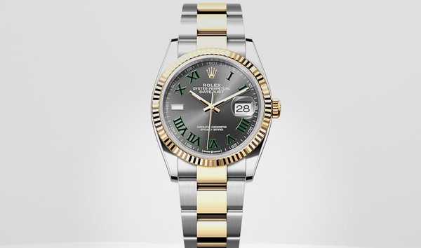 Rolex Datejust 36 watch: Oystersteel and white gold - m126234-0050