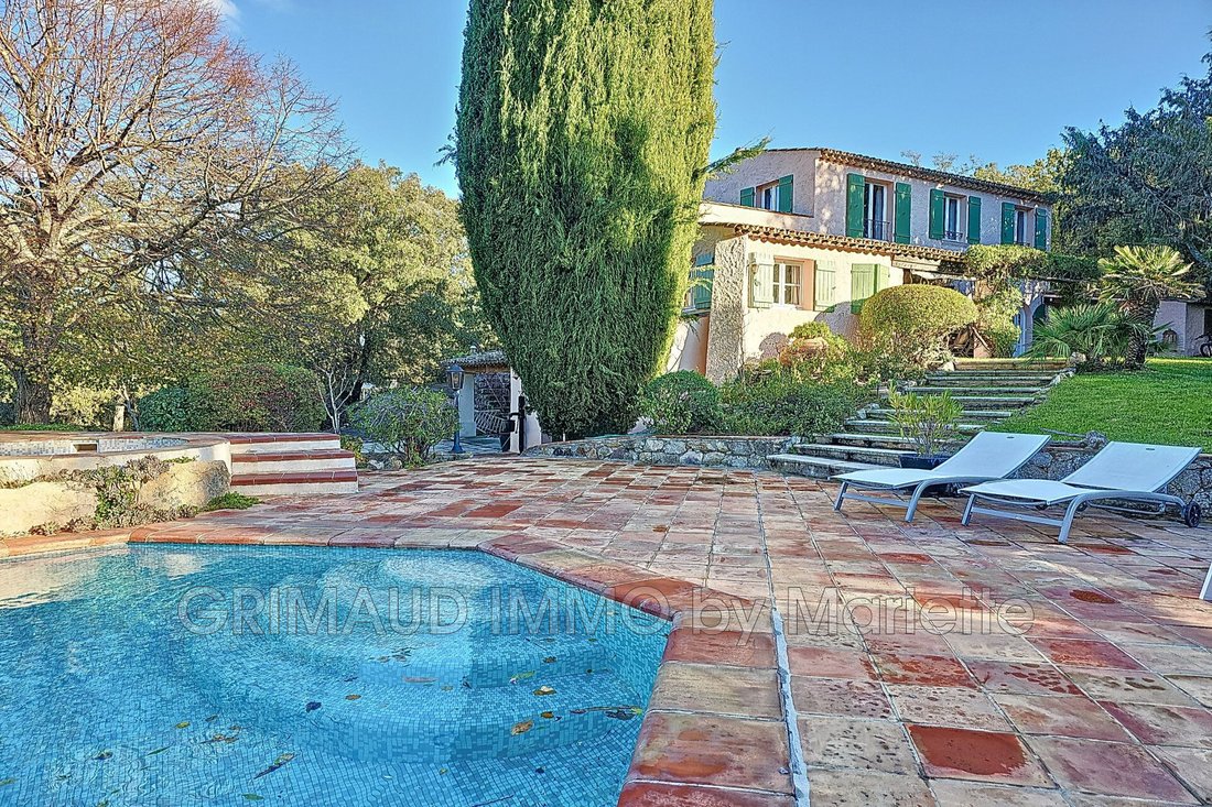 Belle Propriété Provençale Au Plan De La Tour. In Le Plan De La Tour