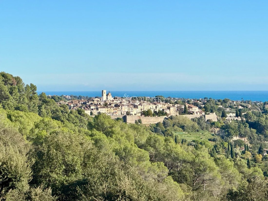 Villa With Village In La Colle Sur Loup Provence Alpes Côte D azur