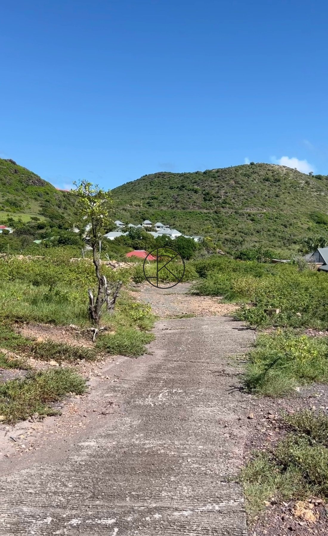 Building Land With Views Of Toiny Bay In Vitet, Saint Barthélemy For