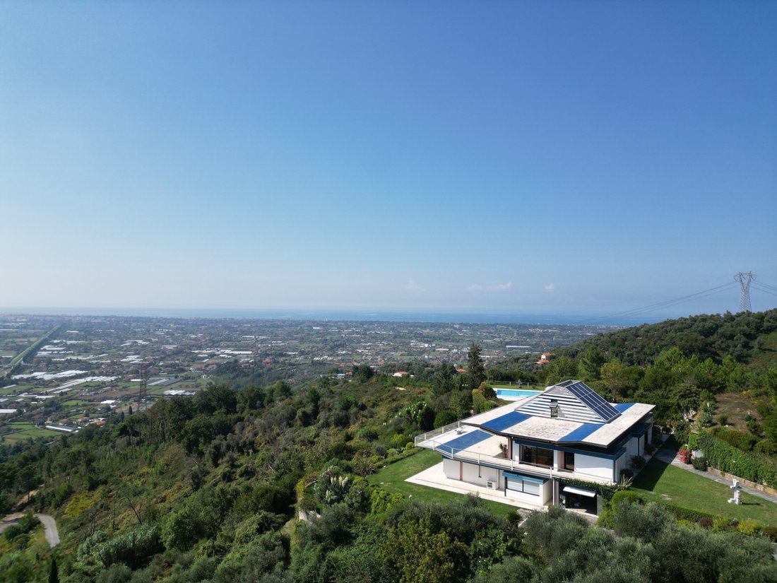 Sky House Sea View Villa Welness Immersa Nelle Colline In Camaiore