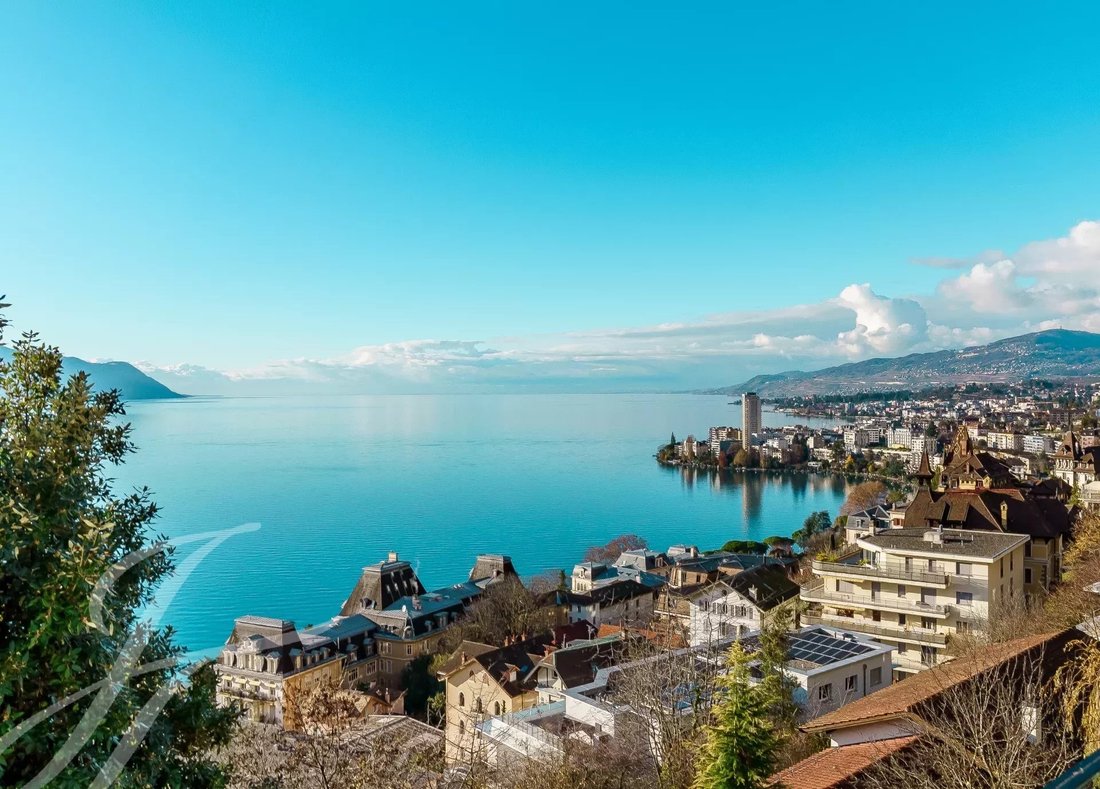 Loft Apartment With Spectacular View In Montreux, Vaud, Switzerland For