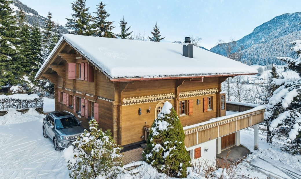 Chalet "La Biche" Near Gstaad, Available As In Rougemont, Vaud