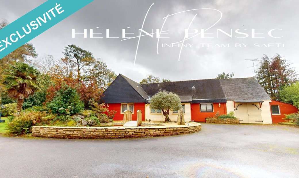 Plain Pied, 5 Chambres, Double Carport, In Clohars Carnoët, Brittany