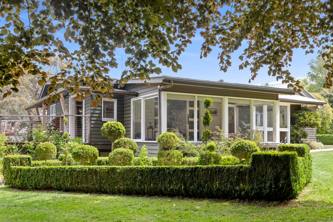 Original Market Gardens Transformed To In Trentham, Victoria, Australia