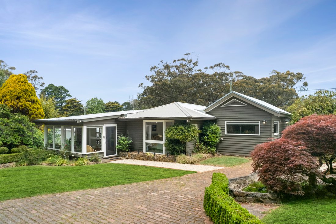 Original Market Gardens Transformed To In Trentham, Victoria, Australia