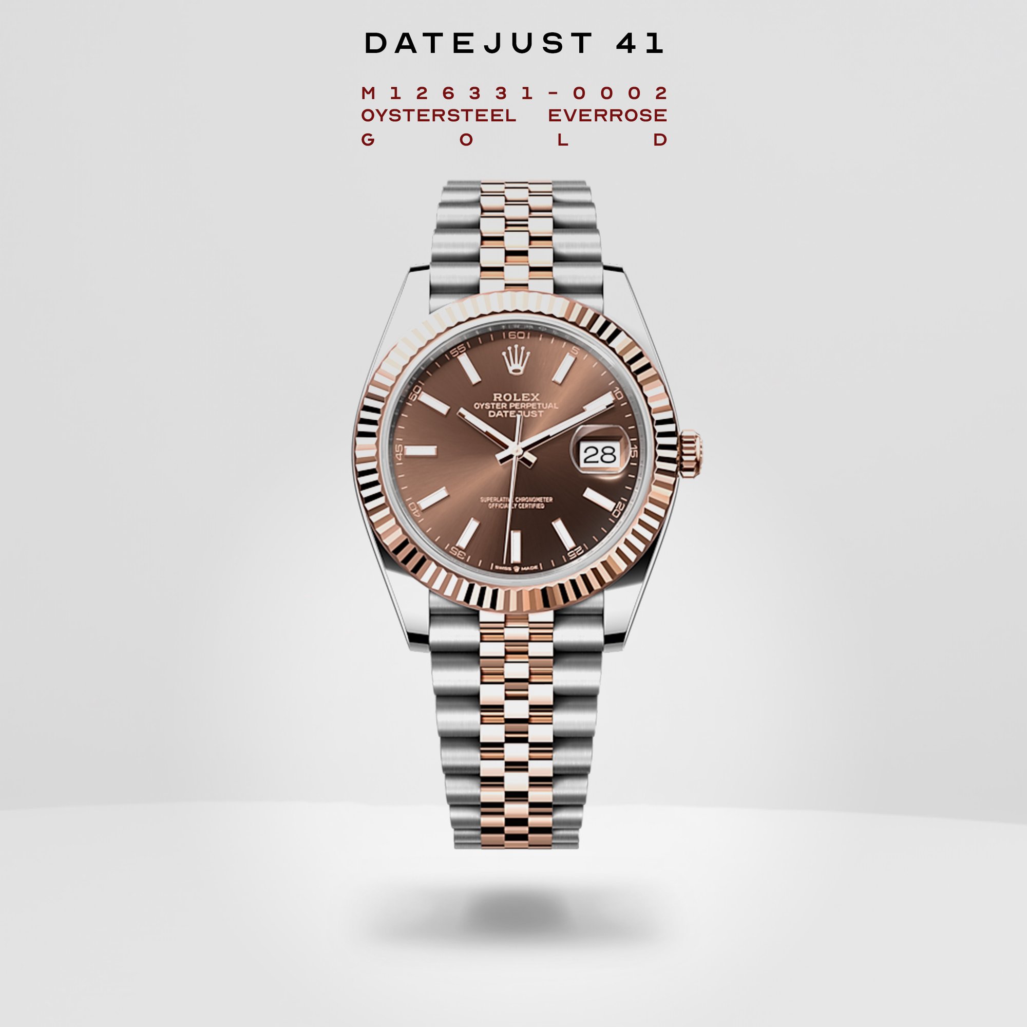 Rolex datejust discount 41 chocolate dial