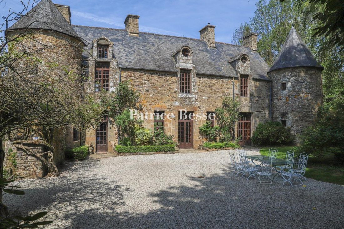 A 16th Century Manor House Set In 6 Hectares Of In Avranches, Normandy, France For Sale (13602223)