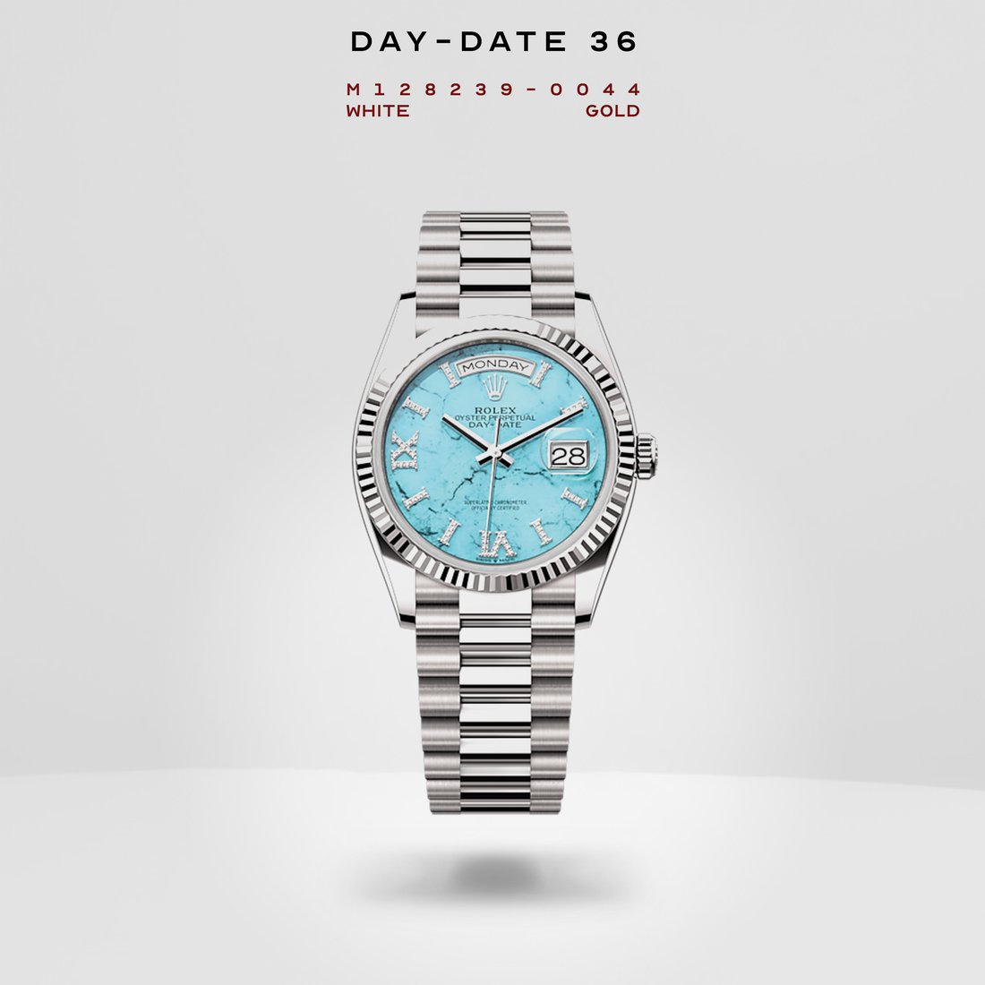 Rolex Day Date 36 Turquoise Dial White In Melbourne Victoria Australia For Sale 13624169