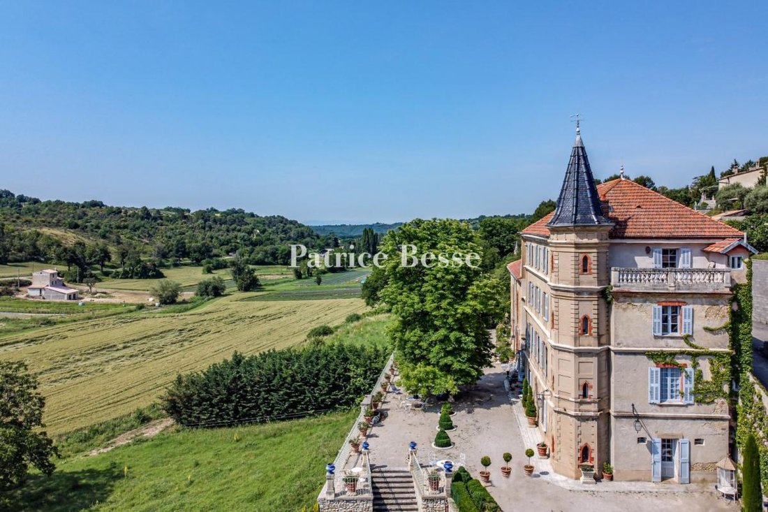 Le Rêve Provençal: A 17th-Century Château Whispering of Roses & Eternal Springs