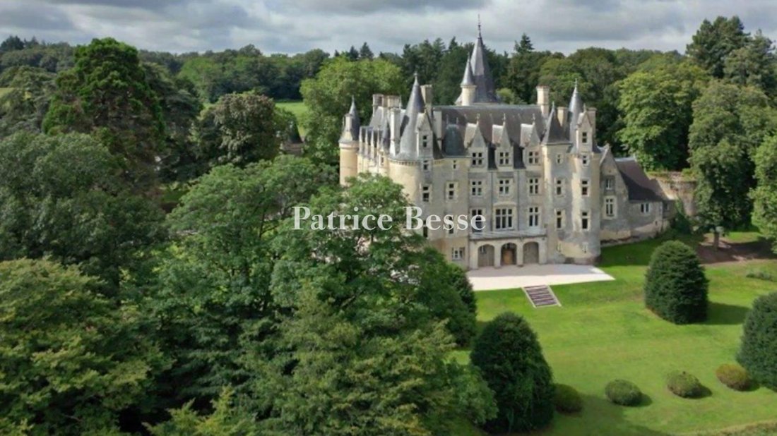 Whispers of the Loir: A 12th-Century Castle Reborn in Golden Light