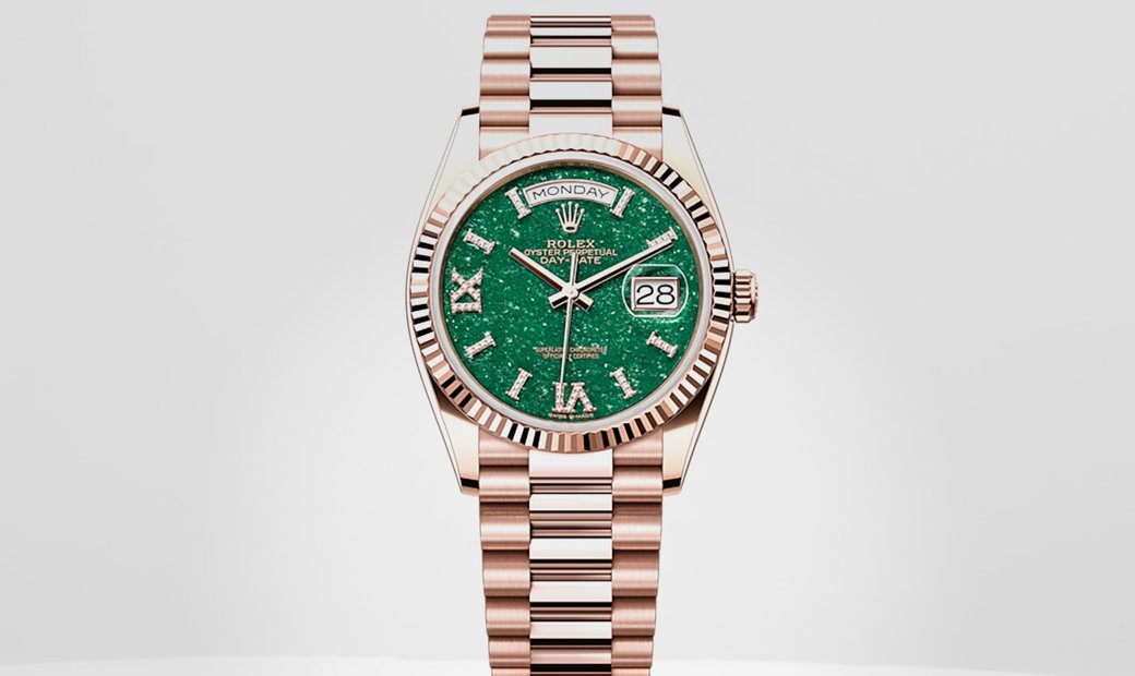 Rolex Day Date 36 Green Dial Green In Melbourne Victoria
