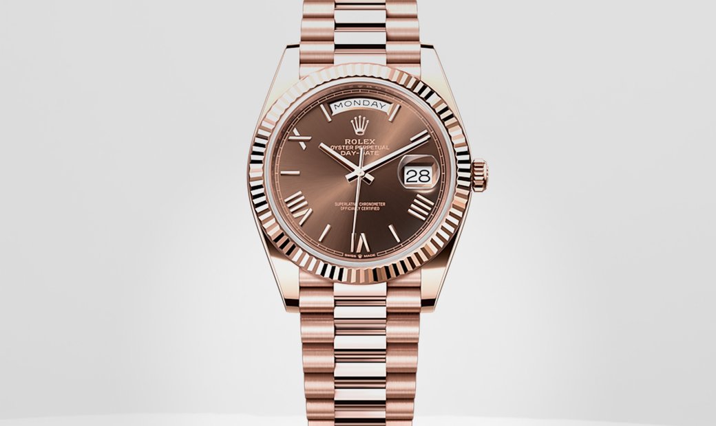 Rolex Day Date 40 Chocolate Dial Everose In Melbourne Victoria