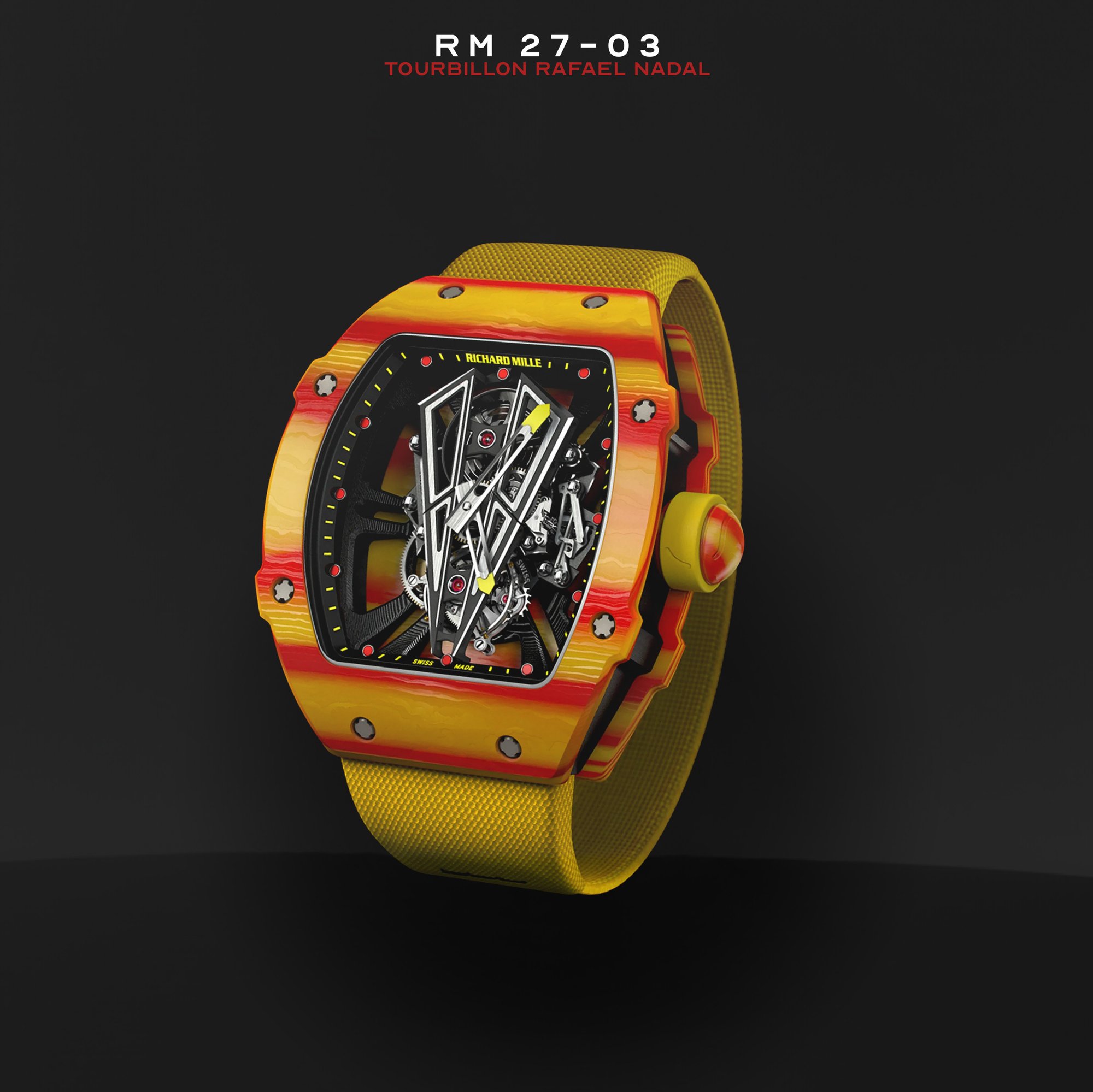 Richard mille sales tourbillon rafael nadal