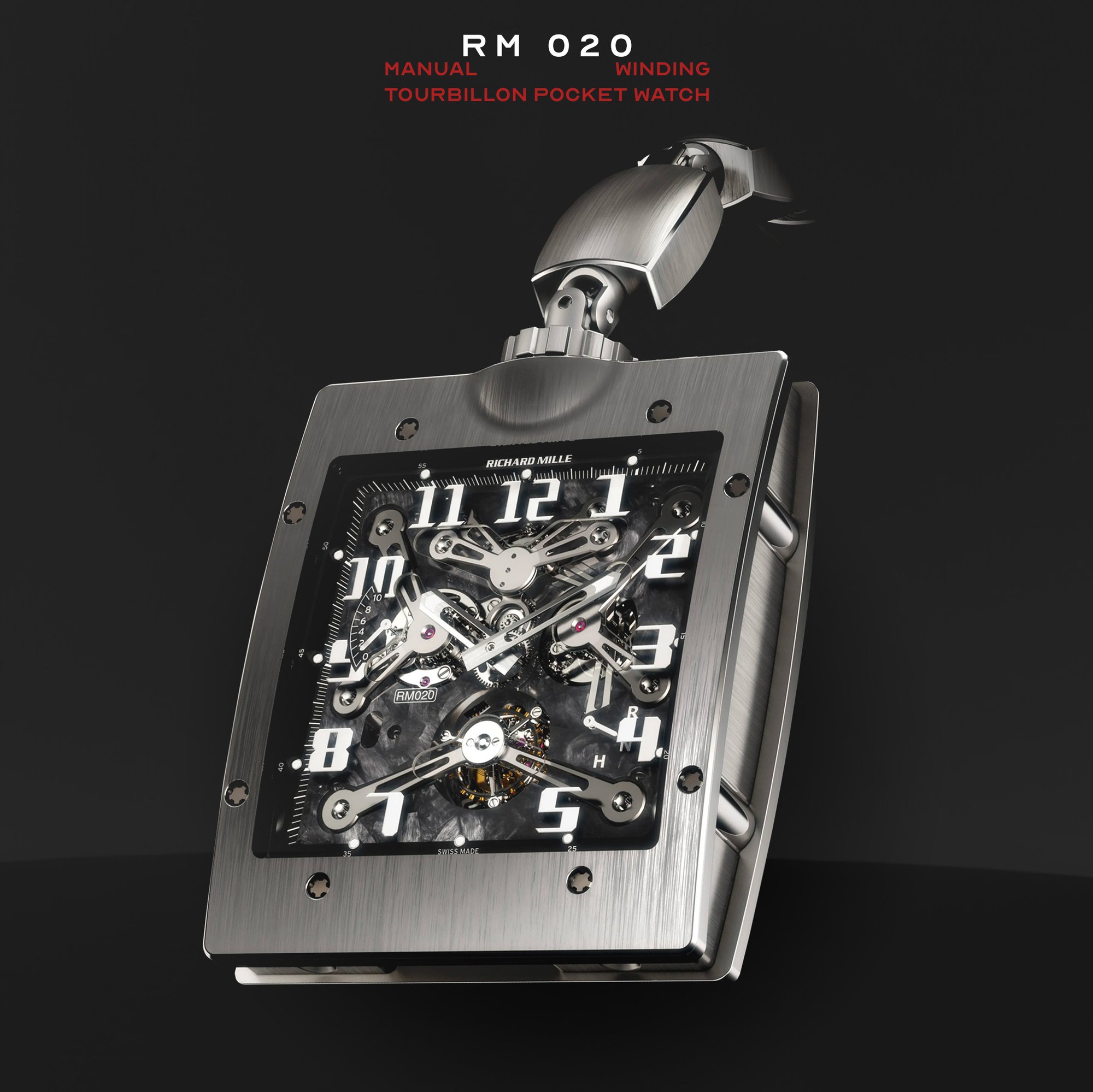 Rm 020 on sale tourbillon pocket watch