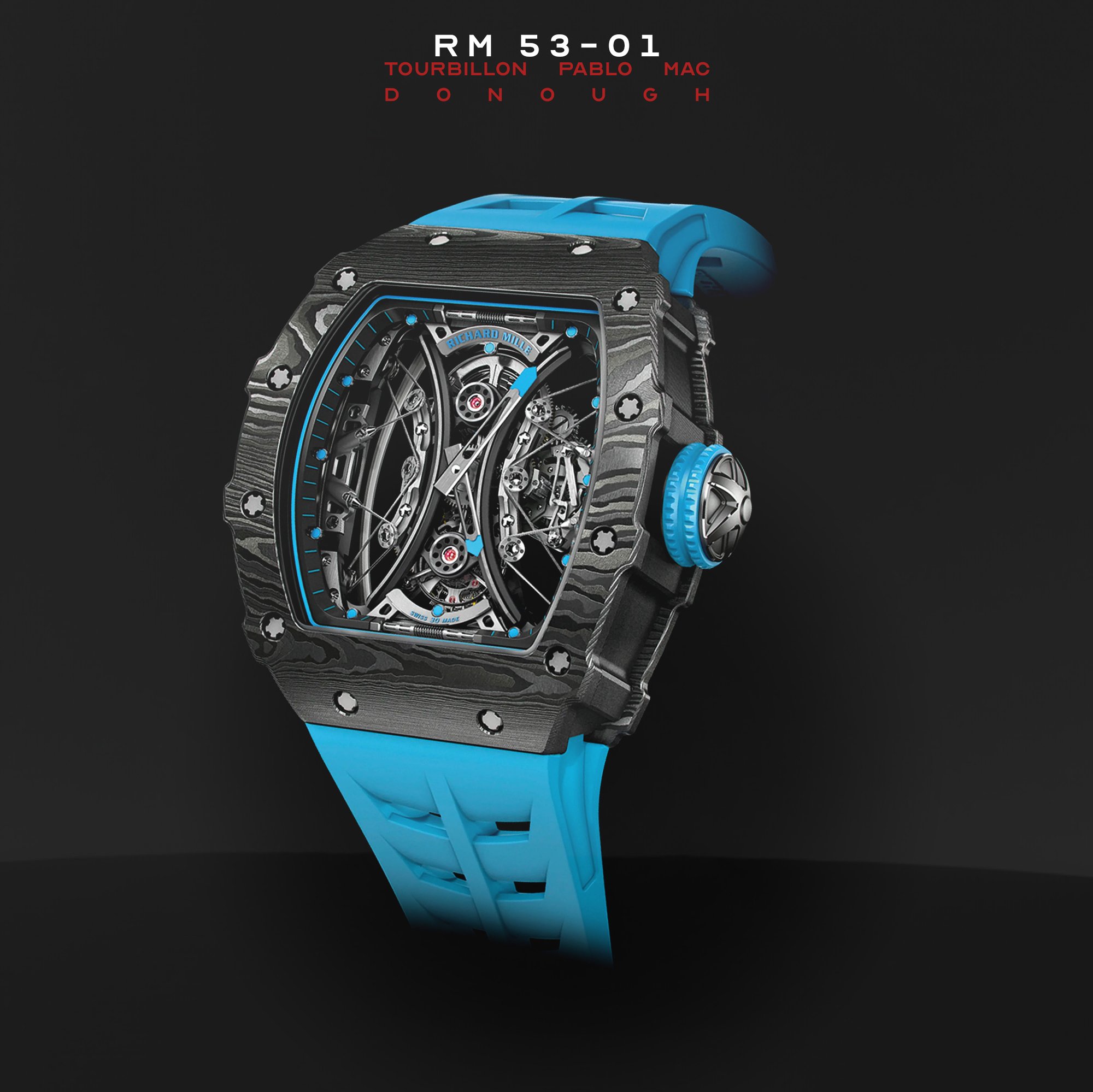 Tourbillon pablo mac discount donough black dial watch