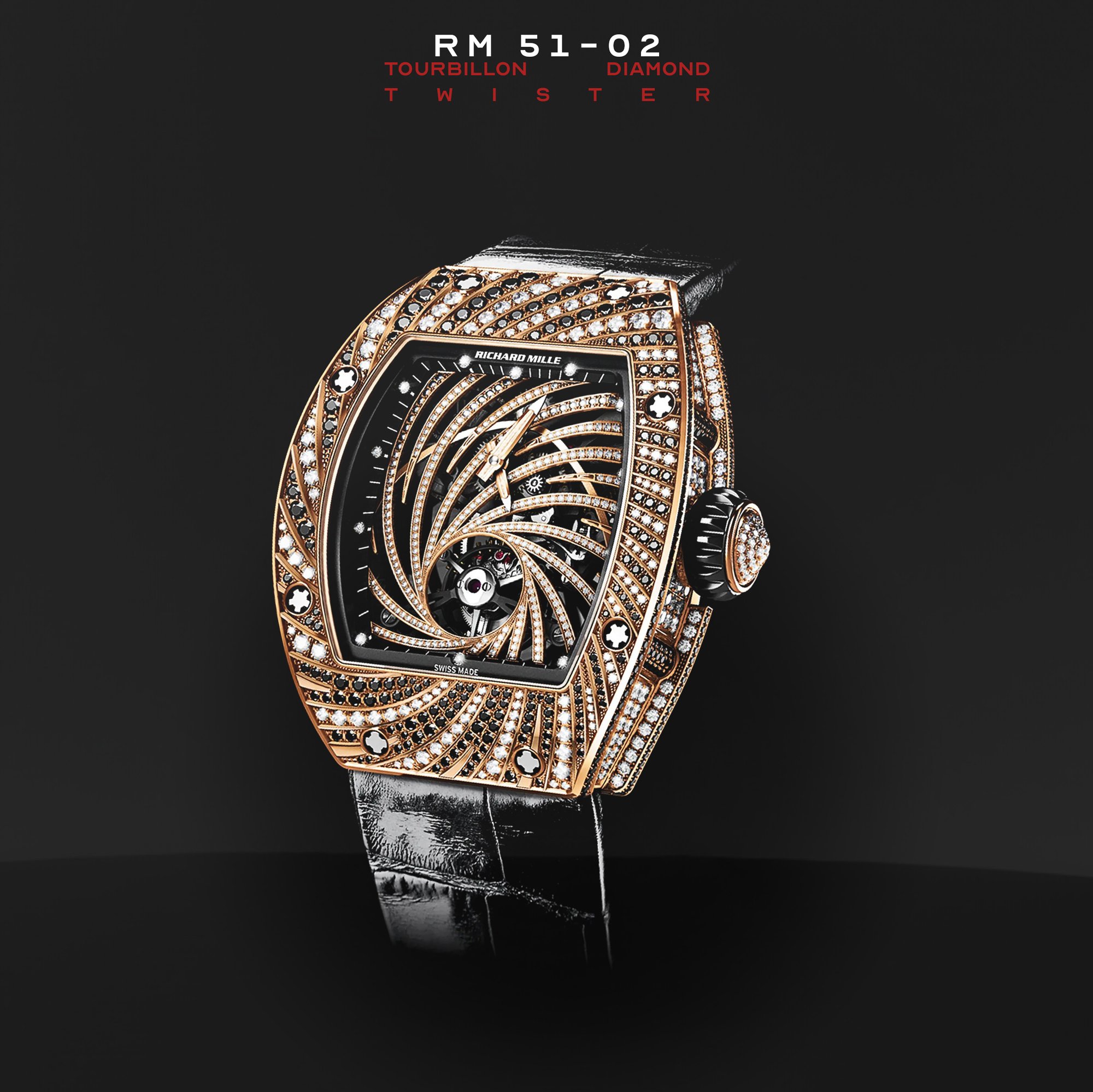 Tourbillon diamond sales twister