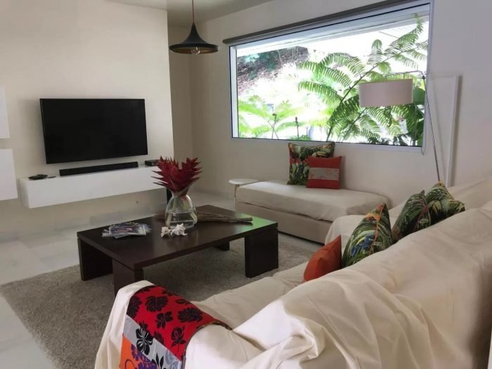 Papetoai House In Moorea Maiao, Windward Islands, French Polynesia For