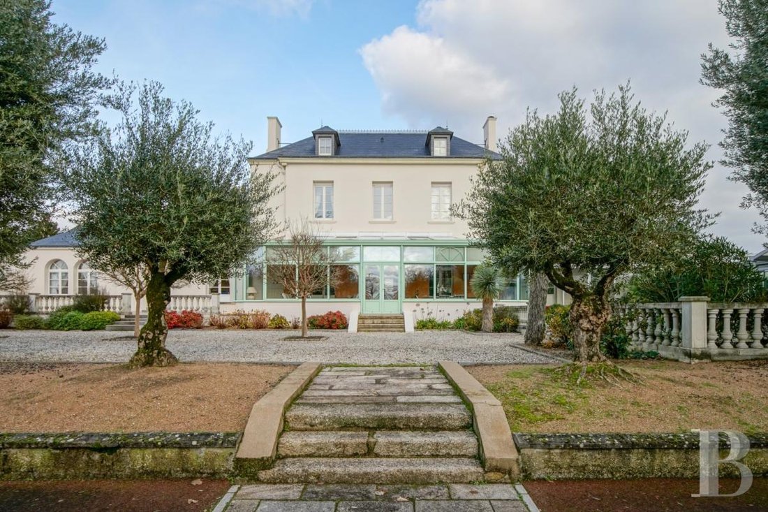 A Splendid Eighteenth Century Mansion Near In Nantes, Pays De La Loire