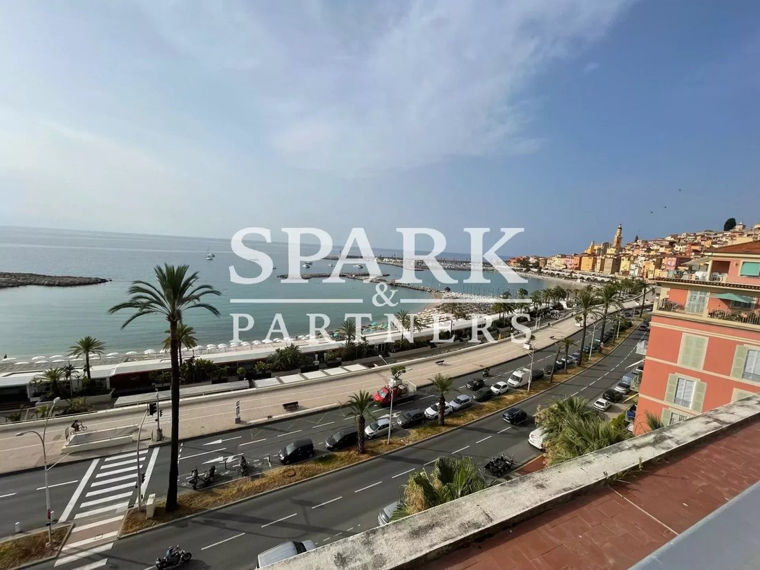 Menton Garavan Penthouse 2 In Menton, Provence Alpes Côte D'azur, France For Sale (13640916)