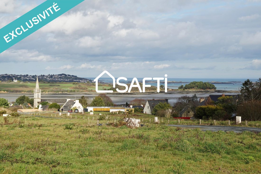 Maison Neuve De Plain Pied Trois Chambres In Paimpol, Brittany, France