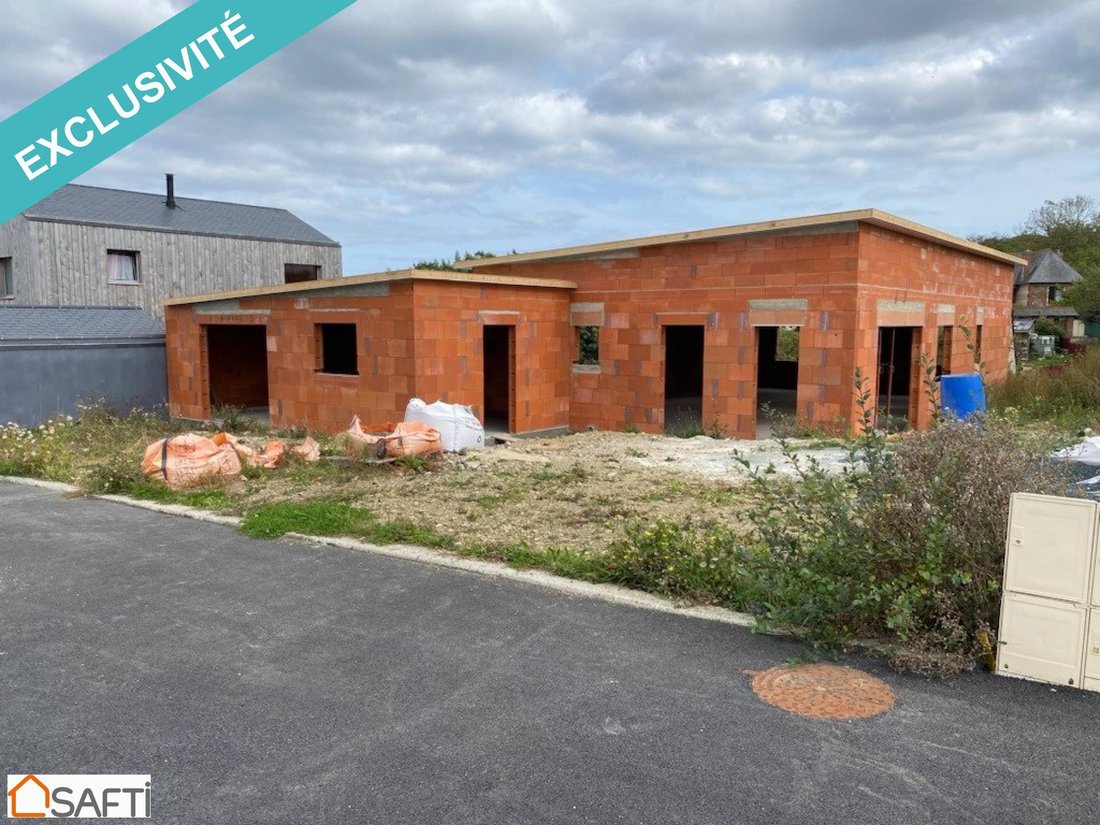 Maison Neuve De Plain Pied Trois Chambres In Paimpol, Brittany, France