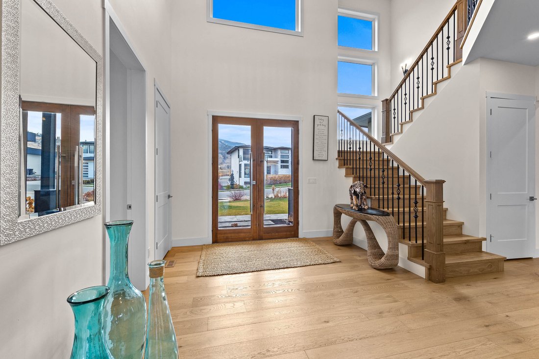 Tobiano Beauty On The Bluff In Kamloops, British Columbia, Canada For