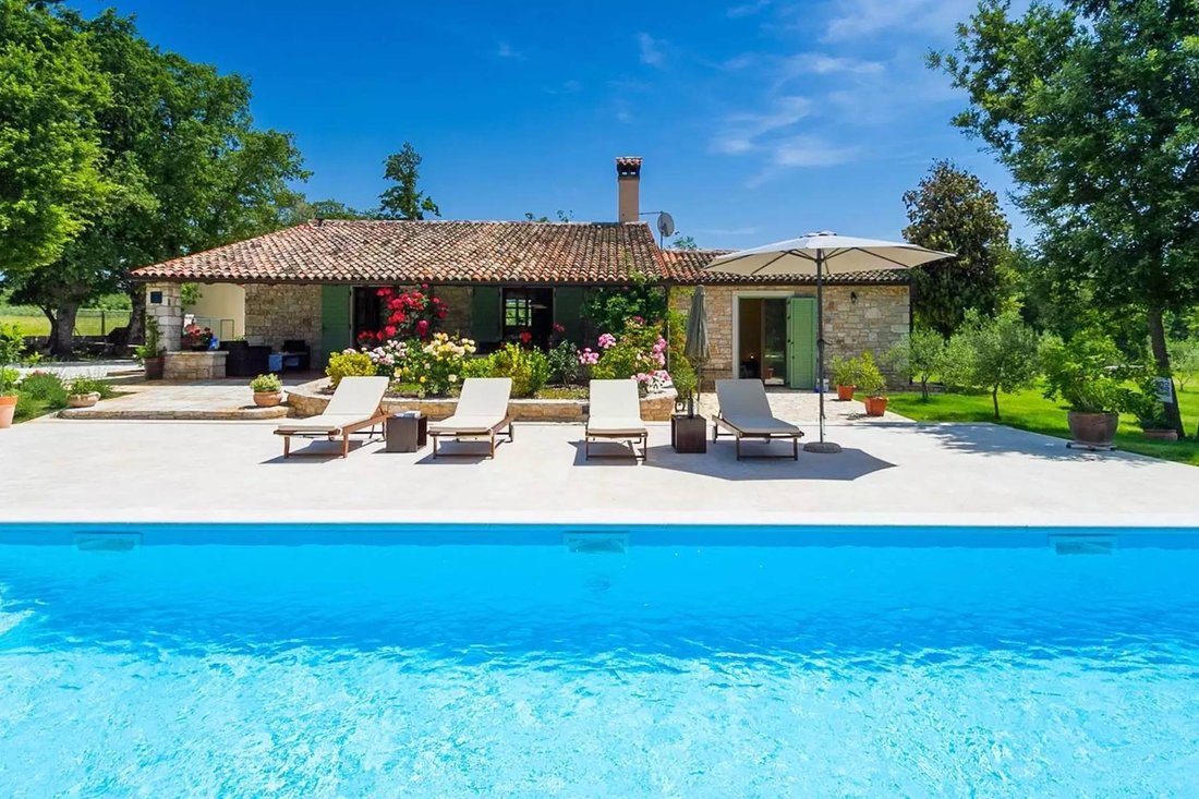 Istria, Bale, Villa With Swimming Pool On A In Bale, Istria County