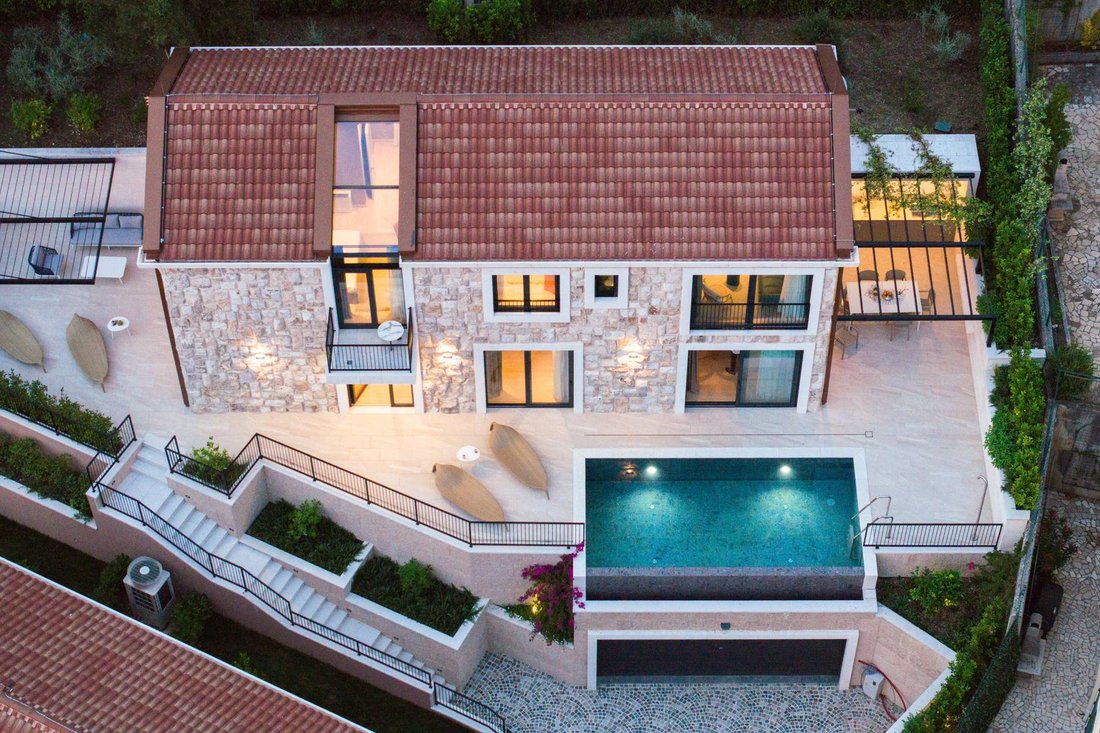 Slano, A Villa With A Pool In An In Slano, Dubrovnik Neretva County