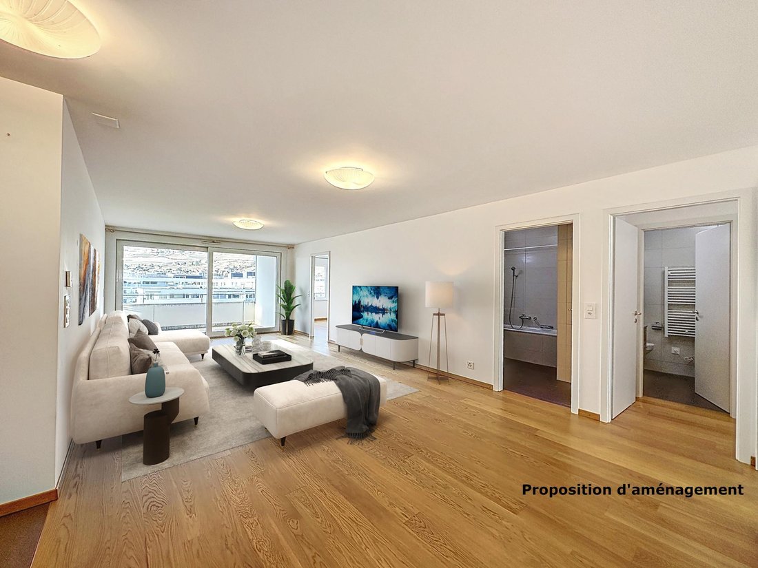 Spacieux Appartement De 4.5 Pièces Au Centre Ville De Dans Vevey