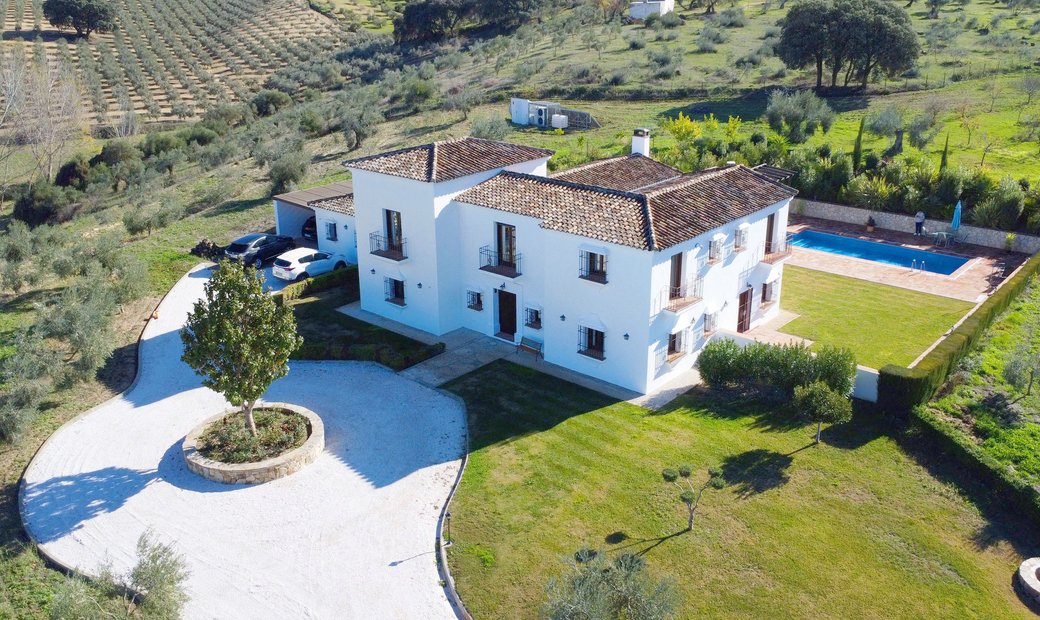 Classical Andalucian Inspired Elegamt Country Home In Ronda, Andalusia