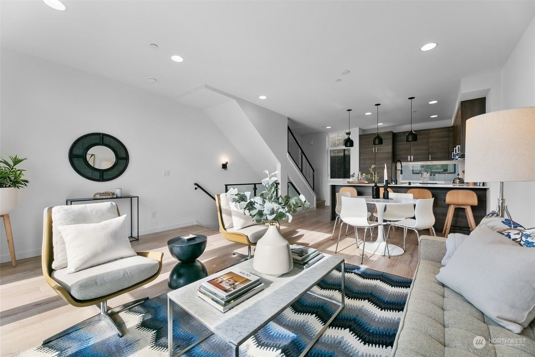 Uptown's Finest Townhomes By Mirra Homes In Seattle, Washington, United