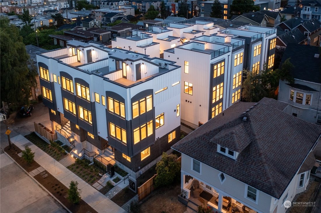 Uptown's Finest Townhomes By Mirra Homes In Seattle, Washington, United