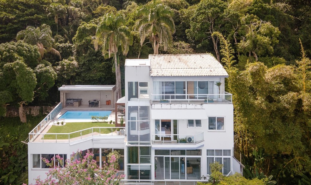 Beachfront House Inside A In Rio De Janeiro, State Of Rio De Janeiro