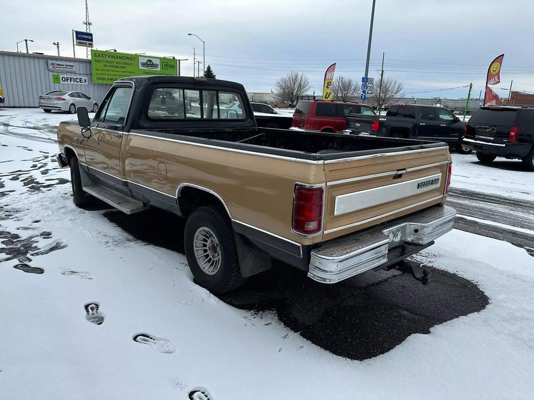 1987 Dodge Ram In Twin Falls, Id, United States For Sale (13652914)