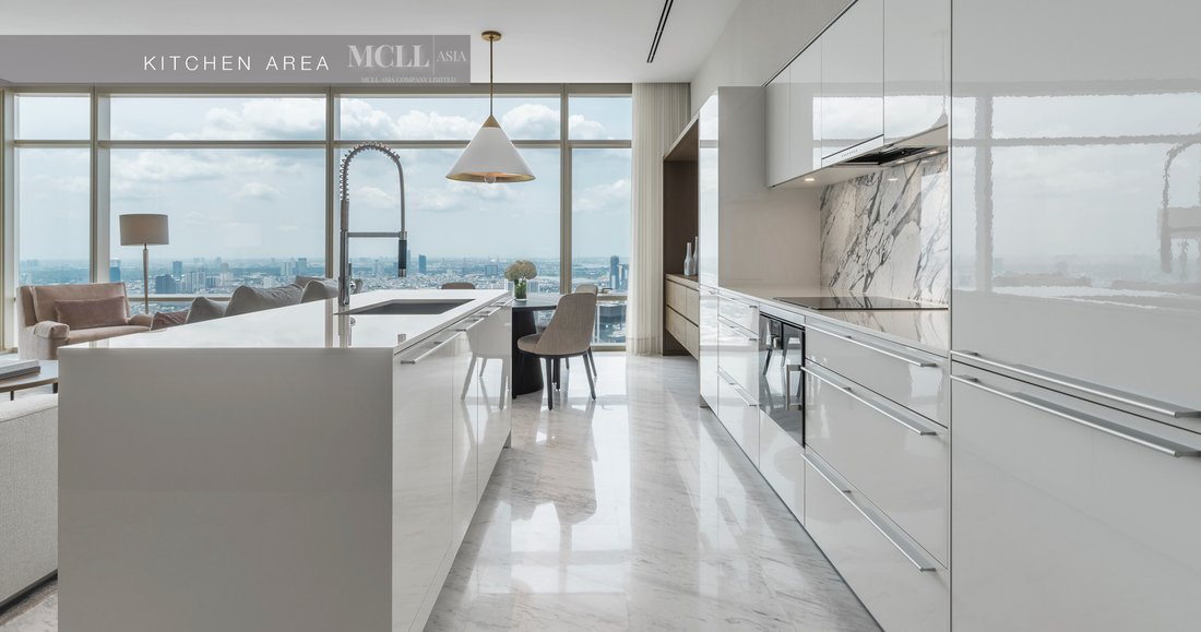 Four Seasons Private Residences Bangkok, Furnished and Decorated by Chanintr Living
