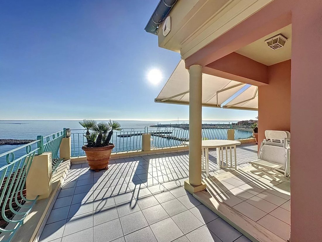 Menton Garavan Penthouse In Menton, Provence Alpes Côte D'azur, France For Sale (13664892)